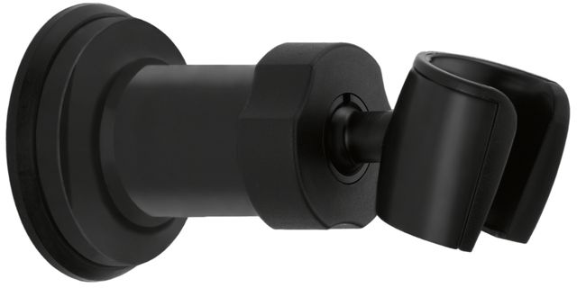Delta Universal Showering Matte Black Adjustable Wall Mount for Hand Shower-0