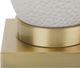 Monarch Specialties Inc. 26"H White Ceramic Table Lamp-3