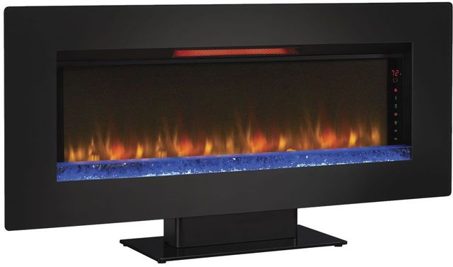 ClassicFlame® Felicity Black 47" Wall Mounted Infrared Quartz Fireplace-3