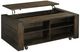 Hammary® Portman Natural Rich Brown Rectangular Lift Top Coffee Table-2