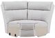 Signature Design by Ashley® Grafton Pike 7-Piece Ash/Pearl Power Reclining Curved Sectional with Storage Consoles-4