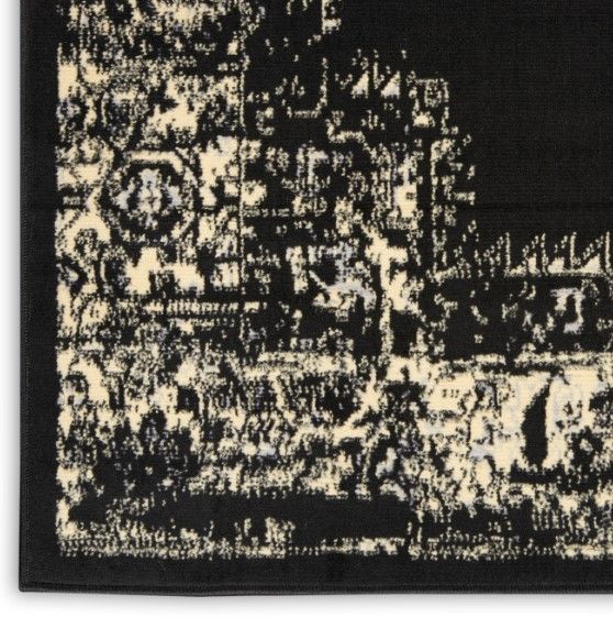 Nourison Home™ Grafix Black 5'x7' Style 1 Area Rug-3