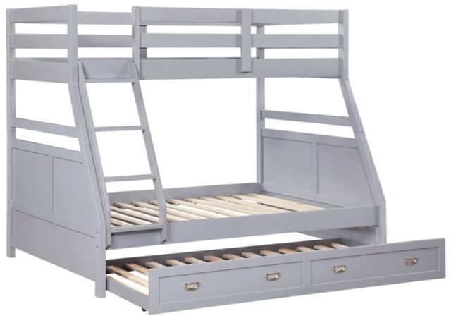Homelegance® Sloane Gray Twin/Full Bunk Bed-3