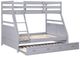 Homelegance® Sloane Gray Twin/Full Bunk Bed-3