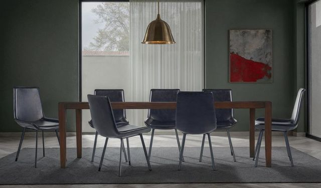 Nest Home Collections Giselle Java 96" Rectangular Dining Table -1