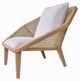 A & B Home Tectona Natural Accent Chair-1