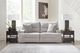 Signature Design by Ashley® Acklen Place 2-Piece Pewter Power Reclining Sectional Loveseat-1
