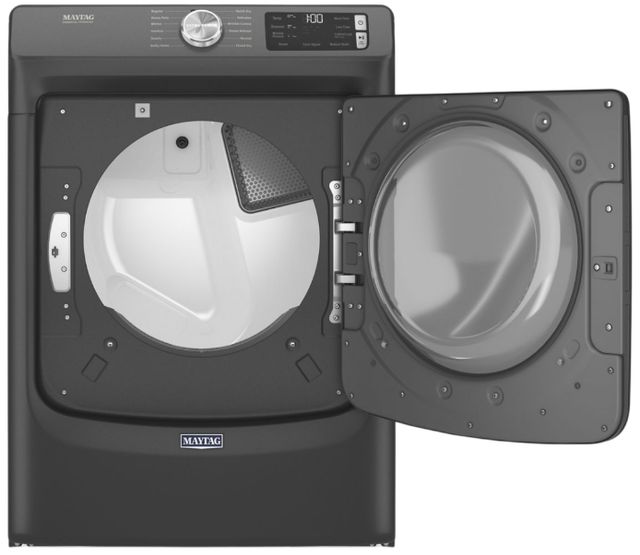 Maytag® 7.3 Cu. Ft. Volcano Black Front Load Electric Dryer with Extra Power and Quick Dry Cycle-1