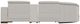 La-Z-Boy® Armitage Ivory Leather Power Reclining Sectional with Custom Layout Options-3