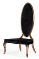 VIG Furniture Modrest Mills 2-Piece Black/Rosegold Dining Chair Set-1