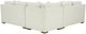 Craftmaster® Customizable CM Modern Sectional-5
