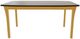 Mavin Customizable 42" x 66" Boat Dining Table-1