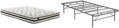 Sierra Sleep® by Ashley® Chime 2-Piece 8" Innerspring and Better than a Boxspring Foundation Twin Mattress Set