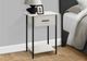 Monarch Specialties Inc. Washed Oak Accent Table-1