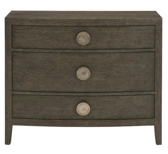 Bernhardt Linea Cerused Charcoal Nightstand-2