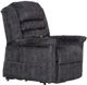 Catnapper® Soother Smoke Power Lift Full Lay Out Chaise Recliner with Heat and Massage-0