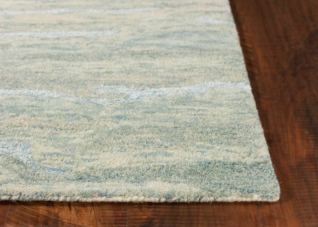 KAS Rugs Serenity Seafoam Breeze 5'x7' Rug-1