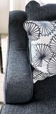 Furniture of America® Sonora Dark Navy Loveseat-3
