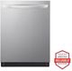 LG 24" Stainless Steel Built In Top-Control Dishwasher-2