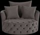 ACME Furniture Zunyas Gray Swivel Accent Chair-3