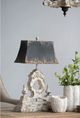 A & B Home Antique Black Table Lamp-4