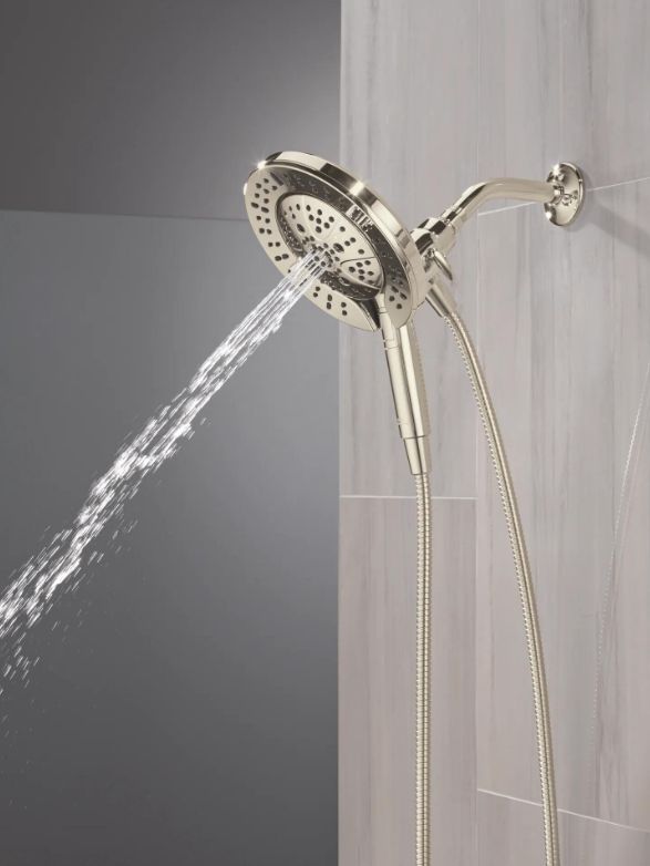Delta Universal Showering Lumicoat® Polished Nickel 2.5 GPM 7-Setting In2ition® with ProClean®-1