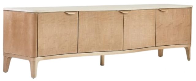 Michael Amini® Malibu Crest Blush/Pearl TV Console-0
