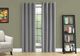 Monarch Specialties Inc. 2-Piece Grey 52" x 95" Solid Blackout Curtain Panel Set-1