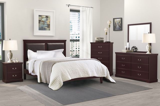 Homelegance® Seabright Cherry Nightstand-1