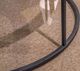 Signature Design by Ashley® Noraluna Glass Top Round Cocktail Table with Matte Black Base-2