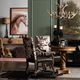 Crestview Collection Mesquite Ranch Brown Accent Chair-1
