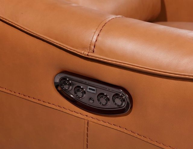 Leather Italia™ Shae Portland Desert Power Reclining Loveseat-3