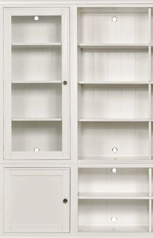 Hammary® Structures White Quad Bookcase Entertainment Display-1