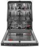 GE Profile™ 24" Black Slate Built In Dishwasher-1