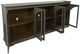 Jofran Inc. Archdale Gray 6-Door Accent Cabinet-4