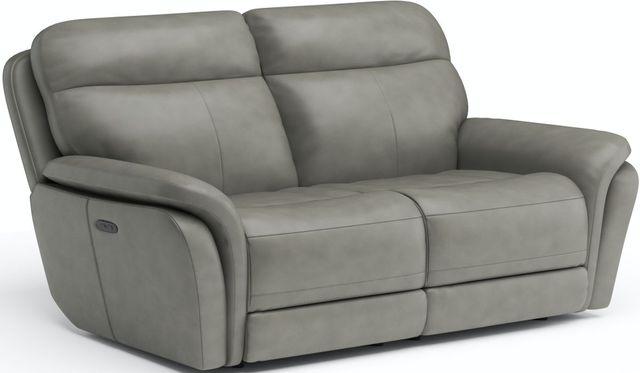 Flexsteel® Zoey Power Reclining Loveseat with Power Headrests-0