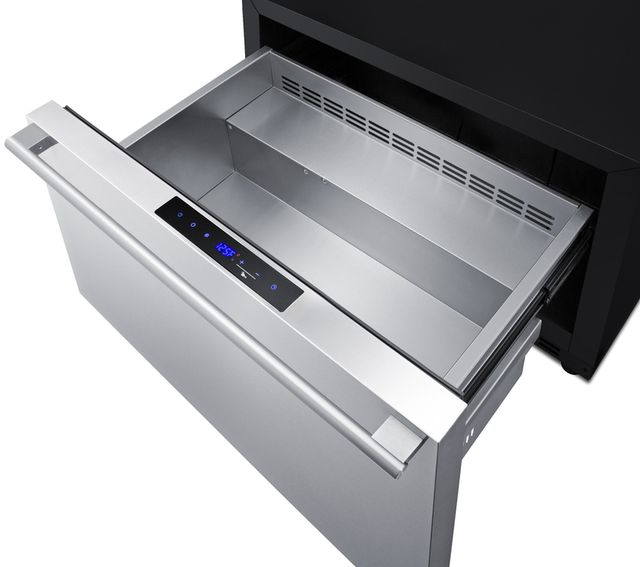 Summit® 30" Panel Ready Convertible Refrigerator/Warming Drawer-3