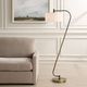 Uttermost® Irwin Antique Brass Floor Lamp-2