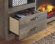 Signature Design by Ashley® Trinell 4-Piece Brown Entertainment Center with Electric Fireplace-2