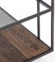 Magnolia Home by Joanna Gaines Drew Brown/Clear Console Table-2