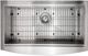 ZLINE Moritz 33" Stainless Steel Farmhouse Apron Mount Single Bowl Kitchen Sink with Bottom Grid and Accessories-4