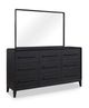 August Dresser and Mirror-0