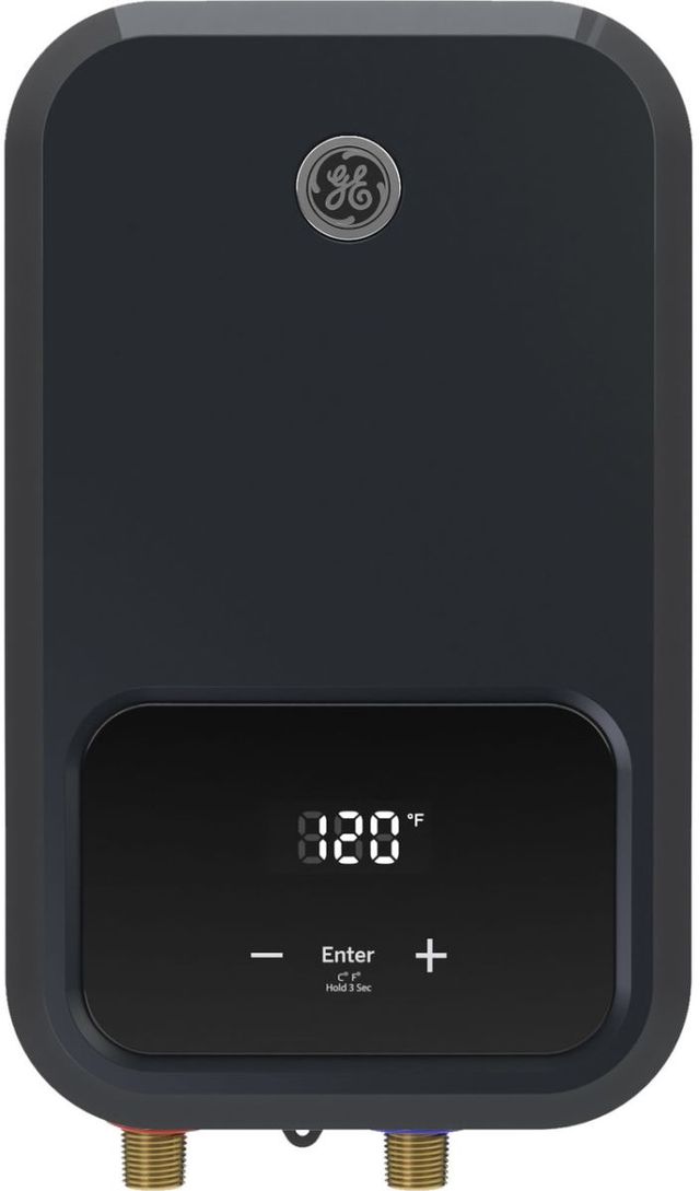 GE® Diamond Gray Tankless Electric Water Heater-0