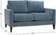 Jonathan Louis Design Lab Blue Loveseat-2
