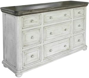 International Furniture Direct Luna Ivory Dresser | Furniture Depot |  Cuyahoga Falls, OH