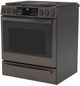 GE Profile™ 30" Fingerprint Resistant Black Stainless Steel Slide-In Gas Range-3