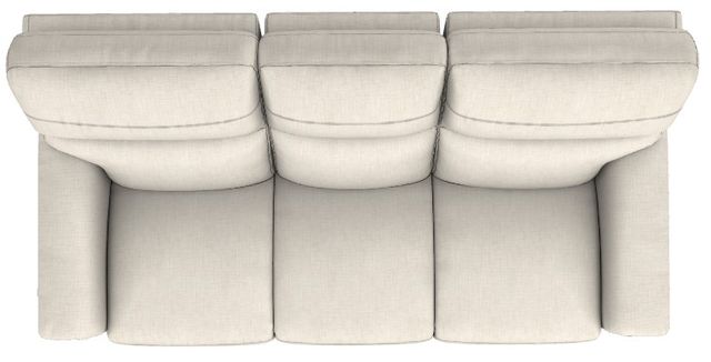 La-Z-Boy® Ava Ivory Power Reclining Sofa with Headrest and Lumbar-4