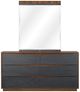 Michael Amini® Kayner Charcoal Dresser with Mirror-1