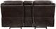 Homelegance® Aram Dark Brown Manual Glider Double Reclining Loveseat-3