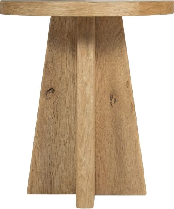 Hooker® Furniture Driftwood Buckboard Round End Table-2